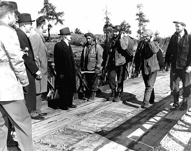 1951 trek MontrealRiver wawaheritagecommittee