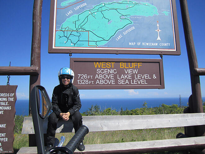 Brockway Mountain Road