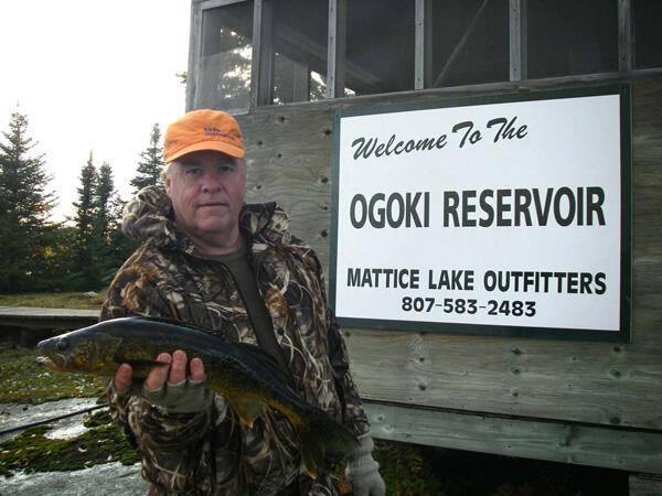 walleye Ogoki Reservoir