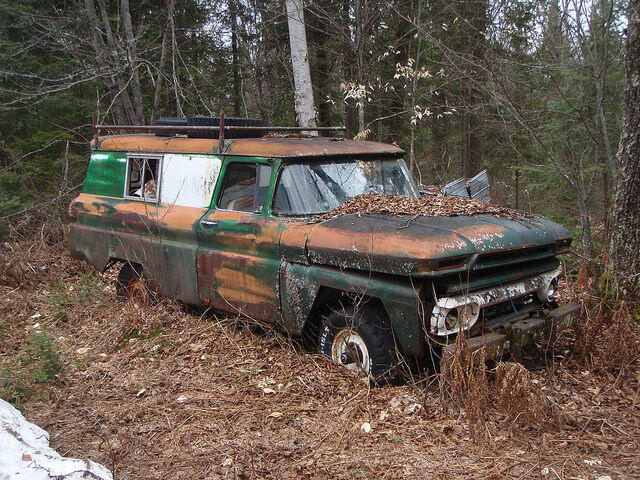 abandoned suburban r
