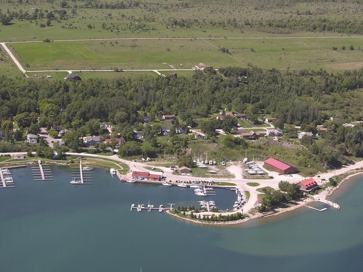 Marina at Gore Bay, Ontario