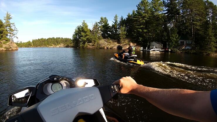 nipissing One arm 2 PWC boats and places