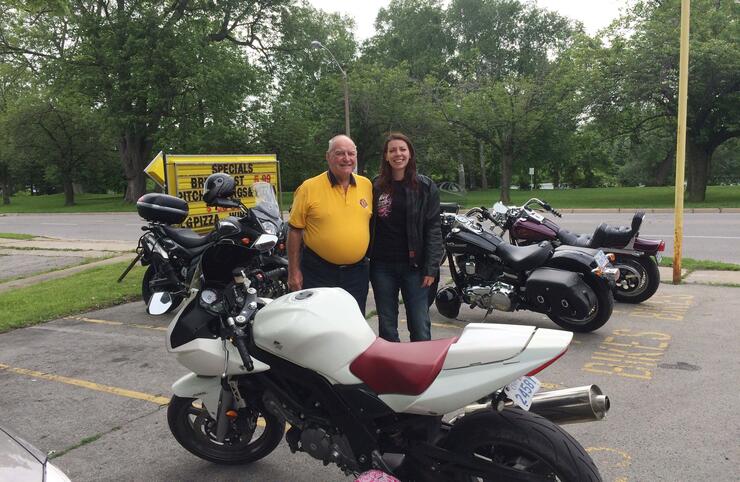 John the 85 year old from breakfast smaller and lightened