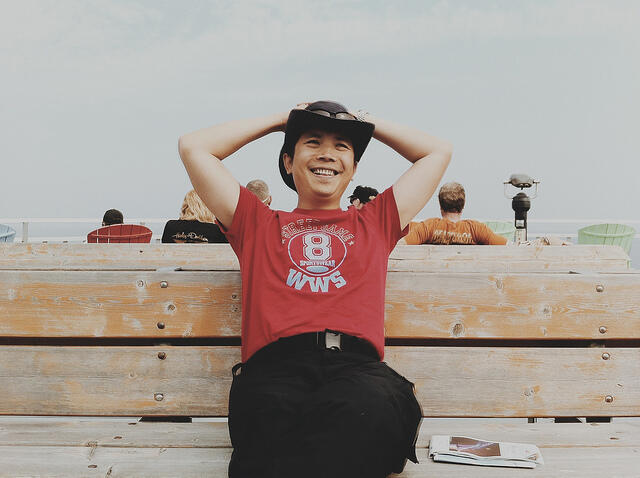 man in hat