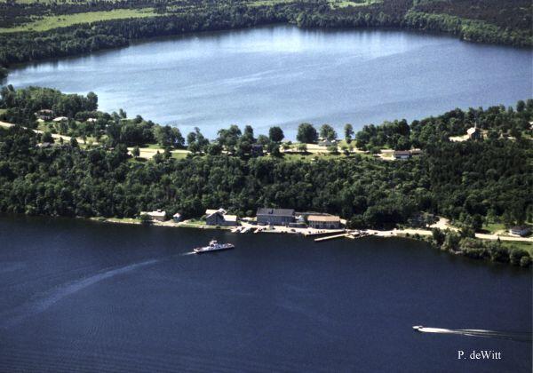 dewitt LAKE ON THE MOUNTAIN AERIAL