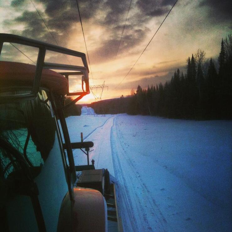 groomer sunset
