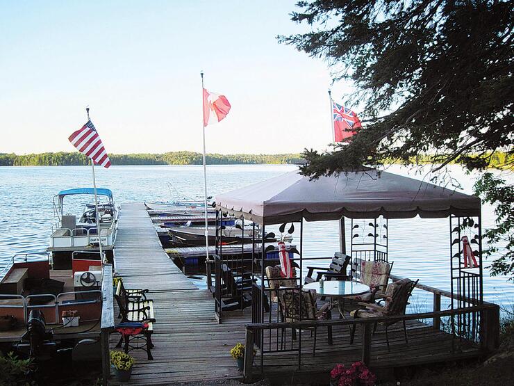 dock at Camp Horizon