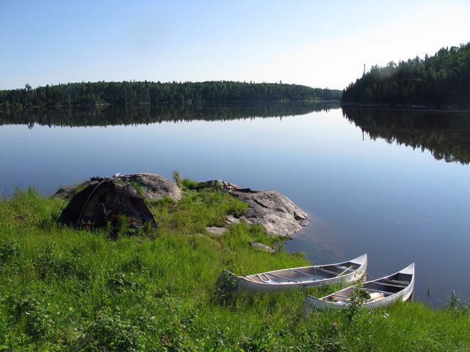 Give your loved one the gift of solitude - a wilderness canoe trip!