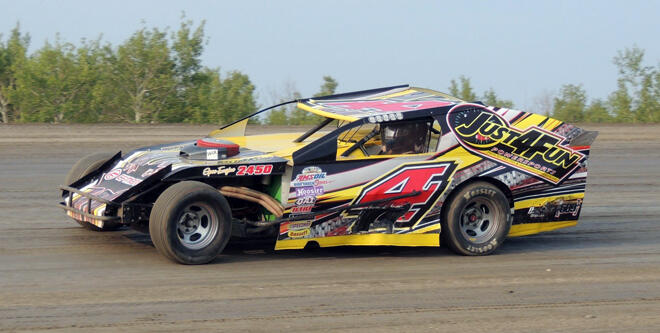 Racing at the Emo Speedway