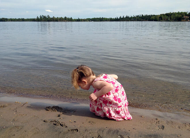 Norman Beach on Lake of the Woods