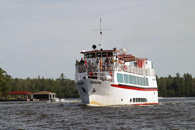Take a cruise aboard the MS Kenora