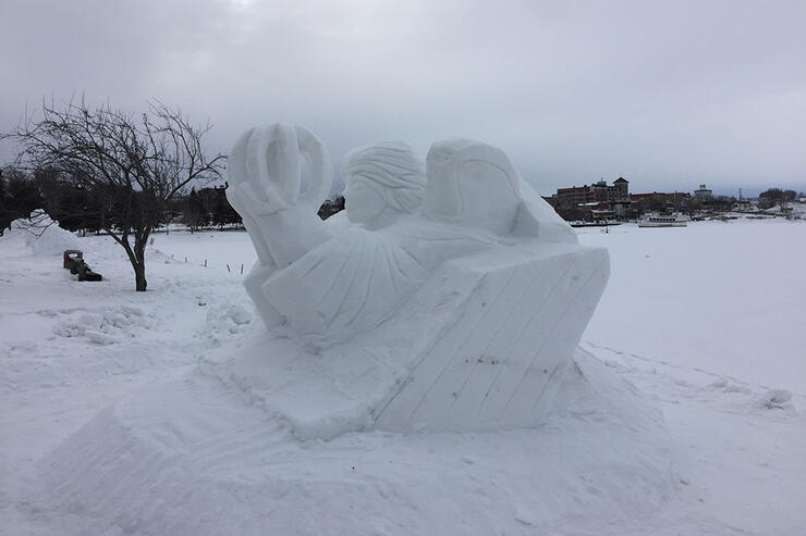 Snow Sculpture 7