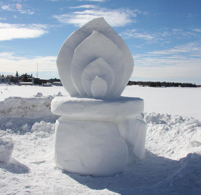 Snow Sculpture #2