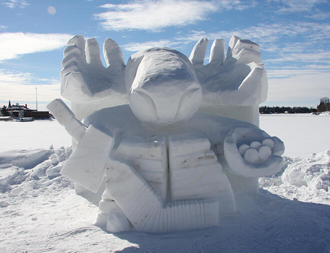 Snow Sculpture #5