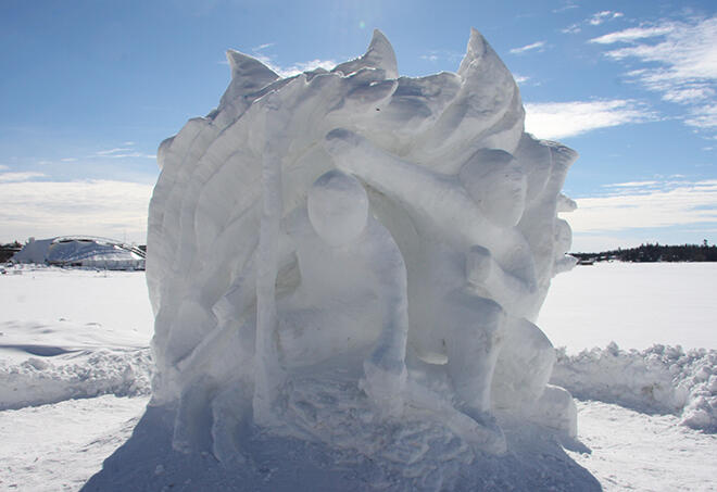 Snow Sculpture #6