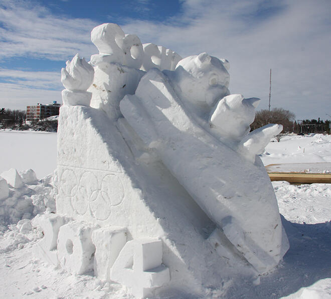 Snow Sculpture #7