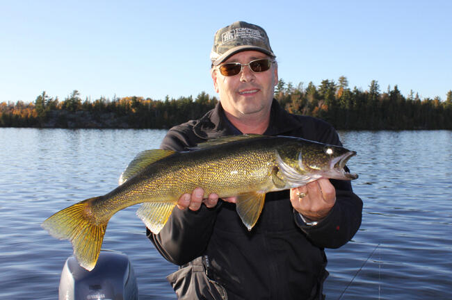 Walleye Fishing on Cedar Lake