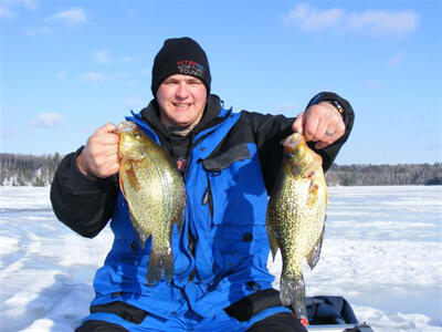 Crappie Fishing at Gateway North Outfittes