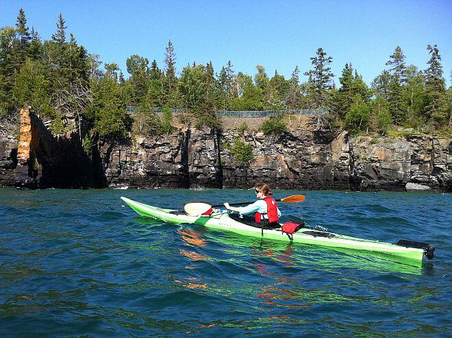 giant kayaking