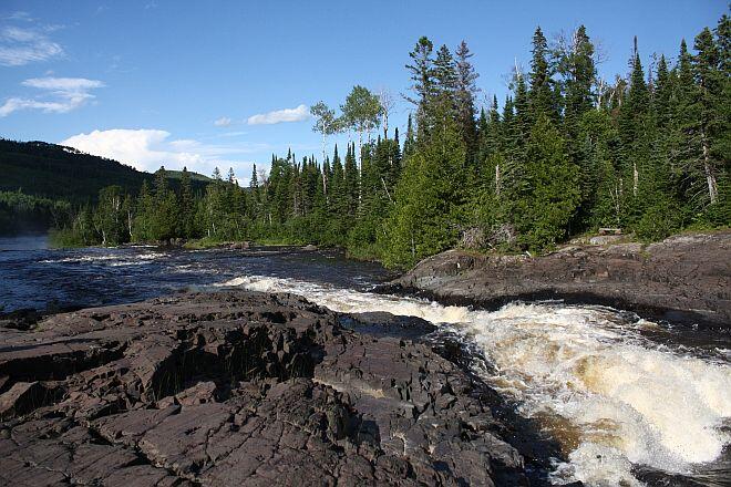 middle falls rapids