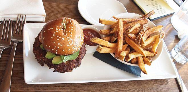 Burger and Fries