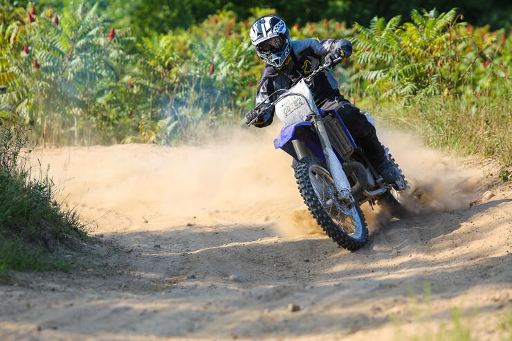 Yamaha YZ250 2-Stroke ridden by MMA Fighter Bryan Caraway