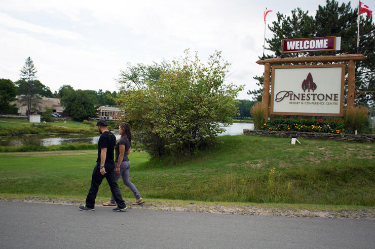 Pinestone Resort in Haliburton, Ontario