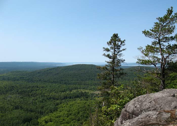 view from robertson cliffs