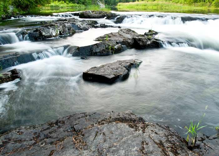 kennebec waterfalls