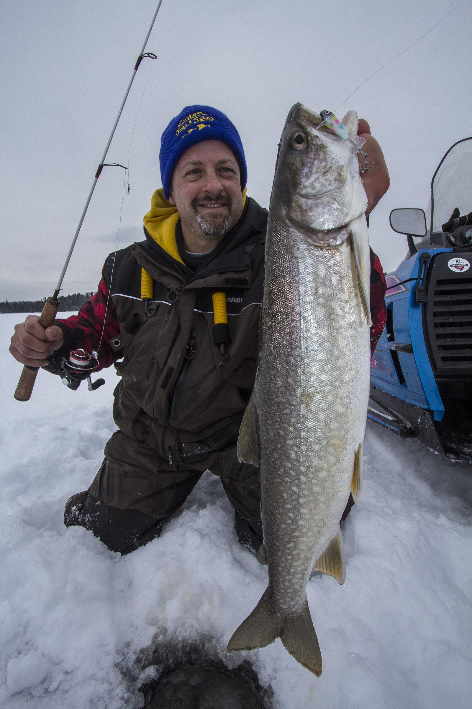 Enjoy ice fishing for multiple species in Sunset Country