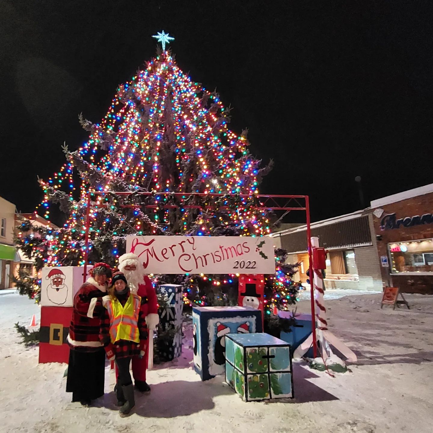 2022 Main Street Christmas Tree in Kenora