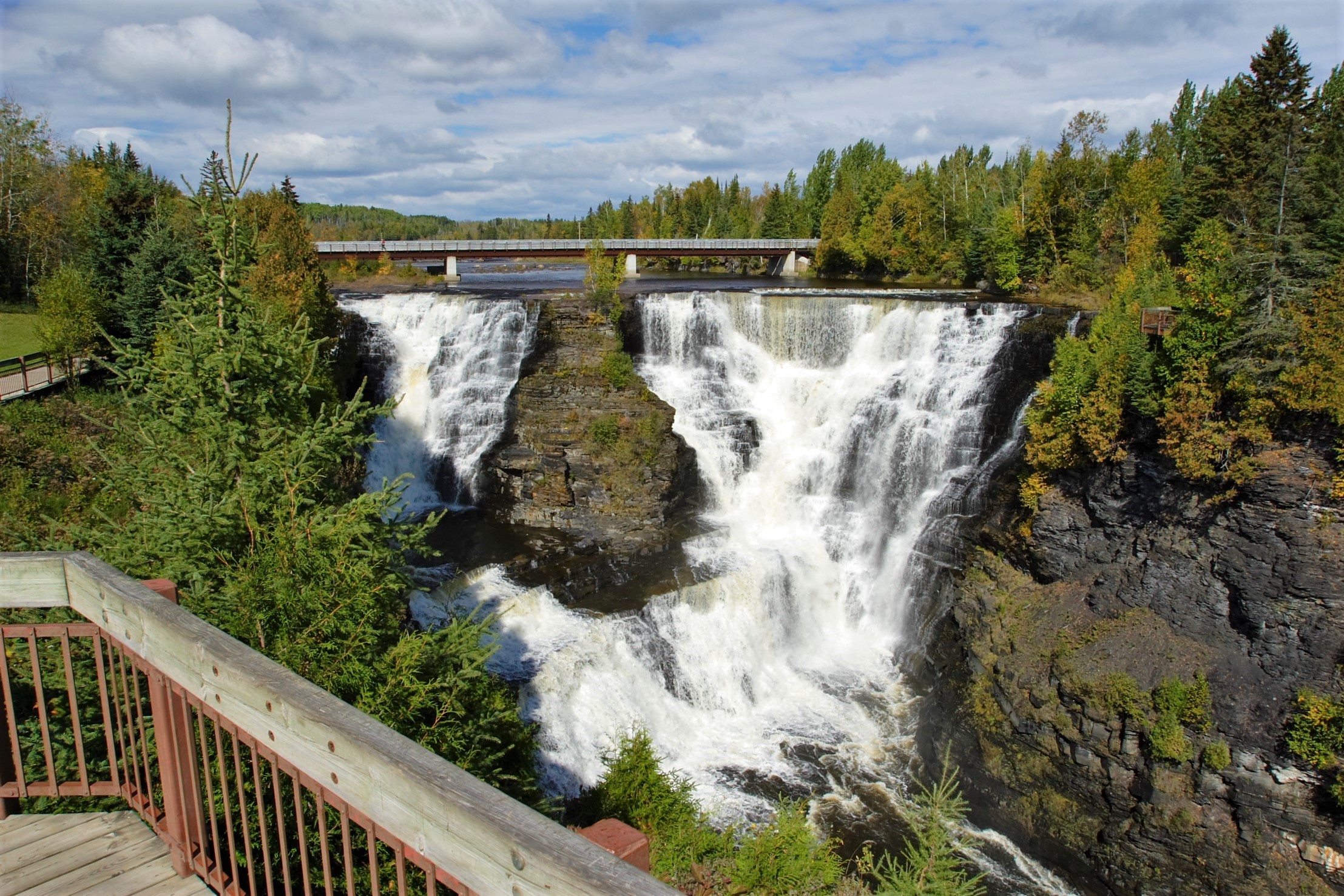 Kakabeka Falls waterfall Superior Country ontario canada