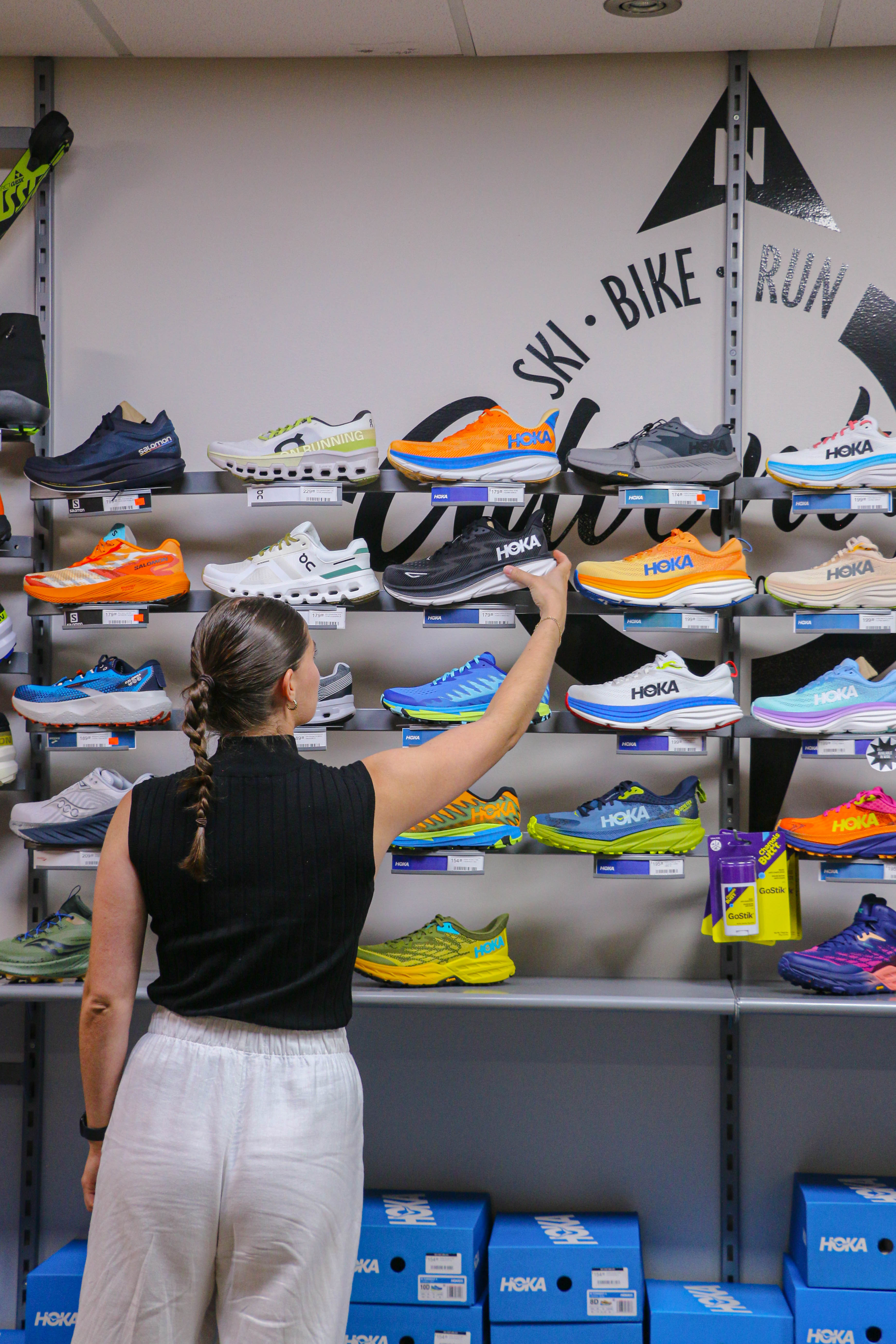 Shoe selection