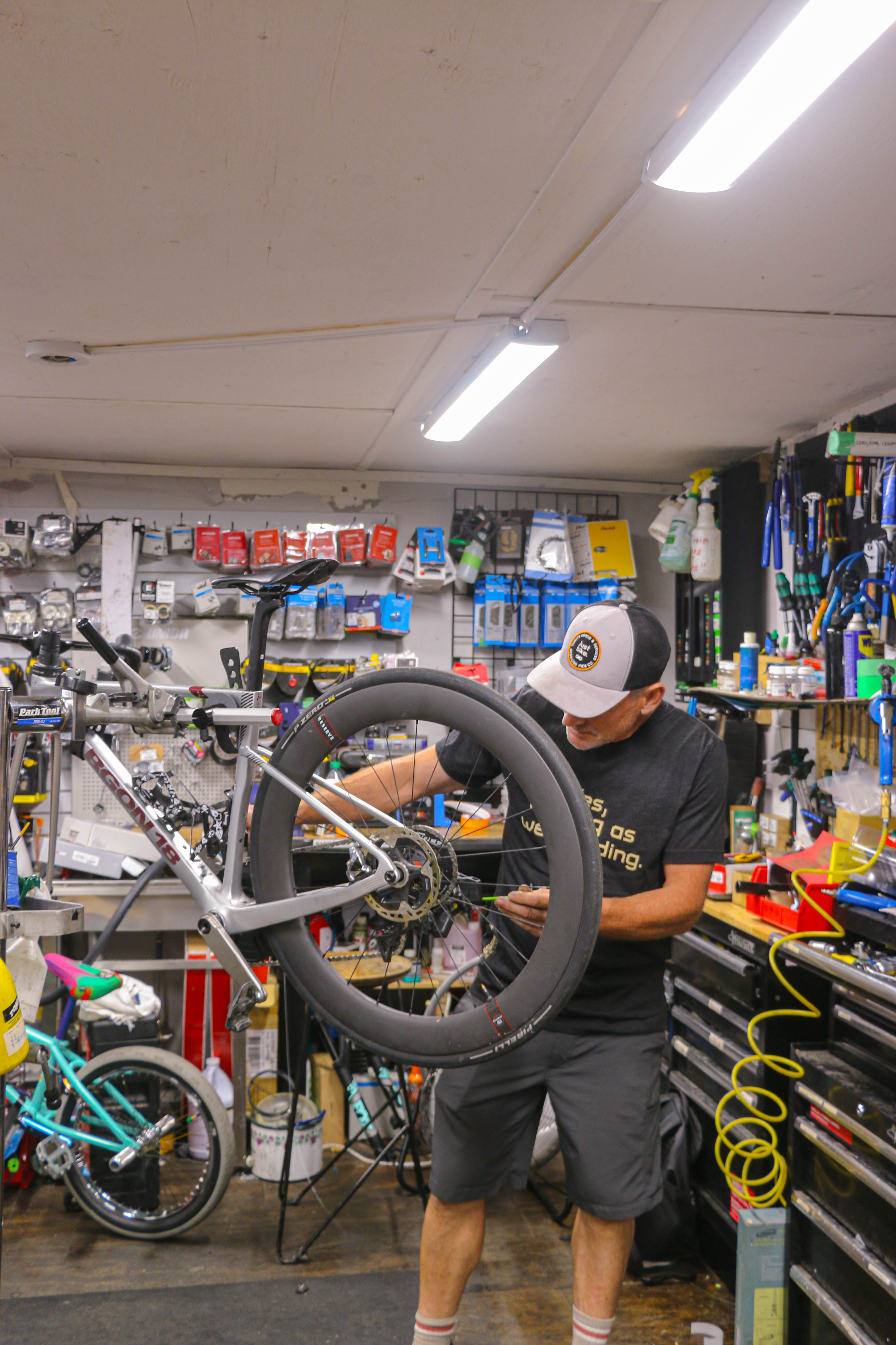 Bike repair shop