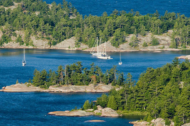 lakehuron boating islands