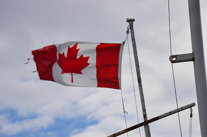 canadaflag lakehuron