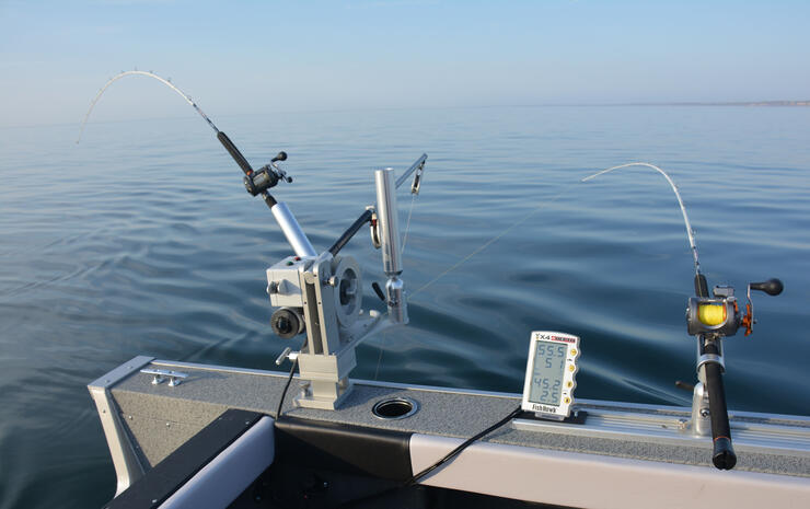 diving planers lake trout fishing