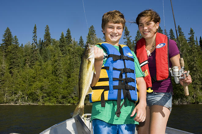 family fishing algoma country