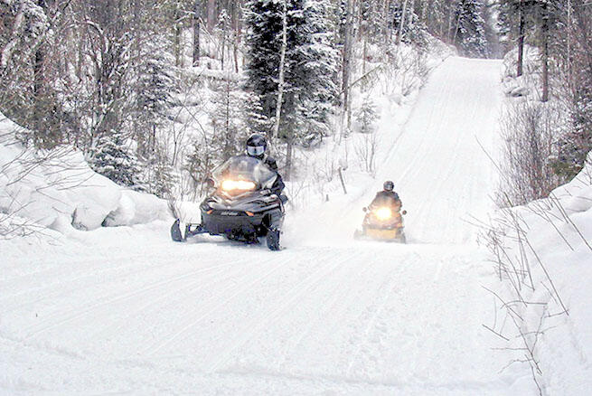 Hornpayne snowmobile trails