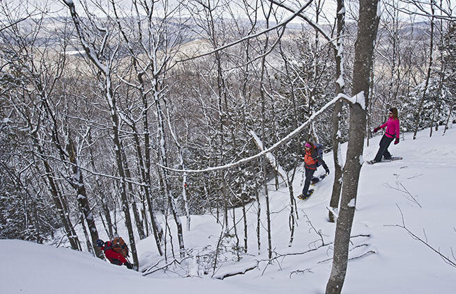 snowshoe trails algomacountry