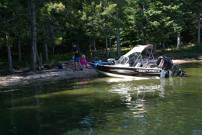 lakeofthewoods islands boating