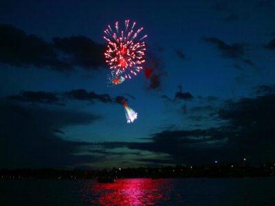 Fireworks in Kenora