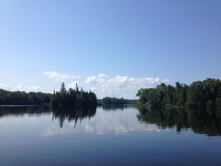 serene lake