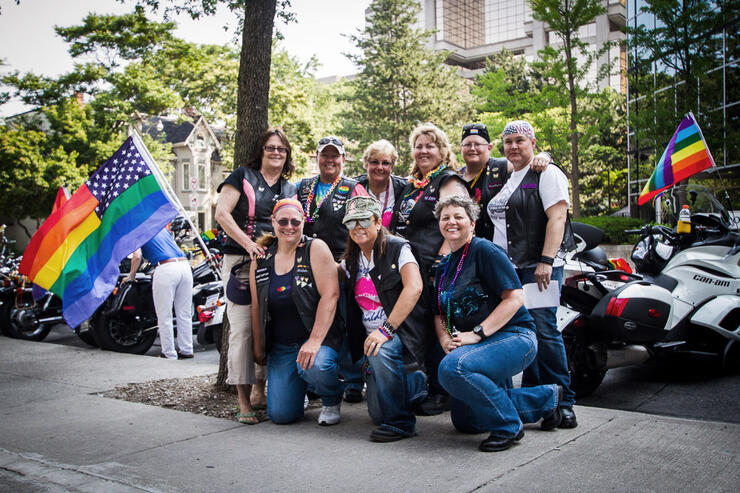 DYKES ON BIKES DETROIT