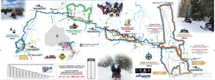 Northern Corridor Loop Map