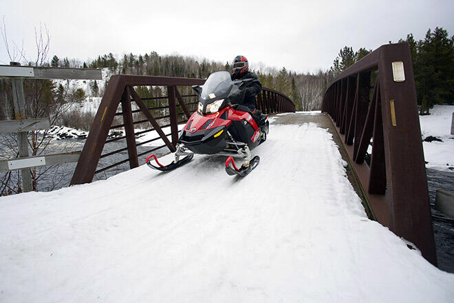 Atikokan Sno-Ho Club trails. Photo: Damien Gilbert