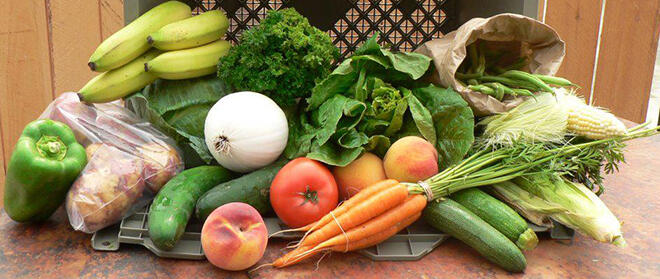 Clover Valley Farmers' Market in Fort Frances, Ontario.