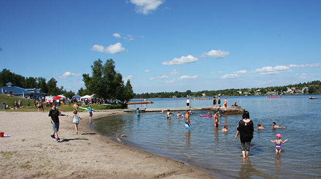 Garrow Beach on Rabbit Lake