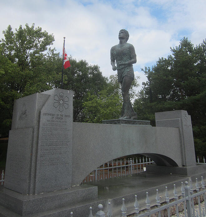 The Terry Fox Monument