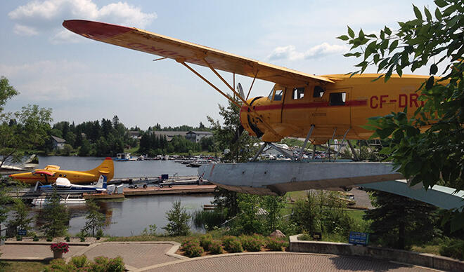 Norsemen Park on Red Lake